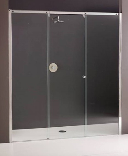Душевая перегородка с раздвижной дверью и доборами