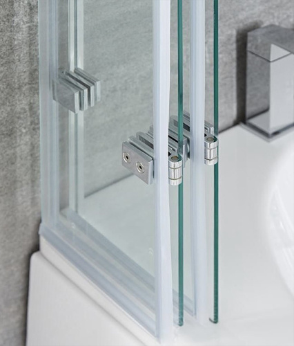 Душевая шторка на ванну складная