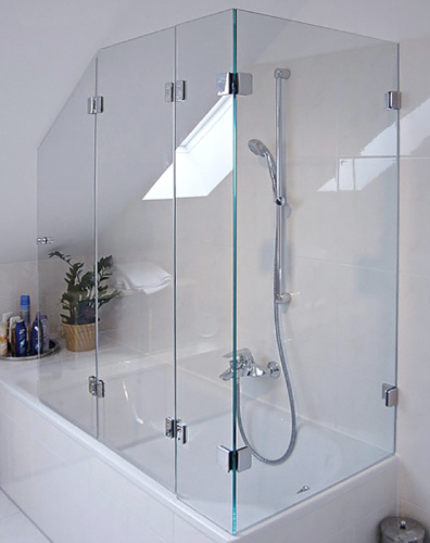 Шторка на ванну дверь-добор