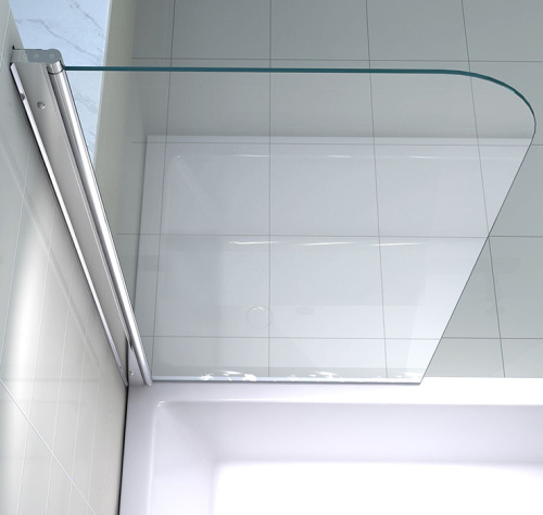 Шторка на ванну в профиле