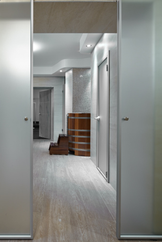 Дверь раздвижная в раме