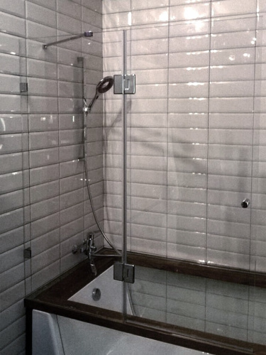 Шторка на ванну дверь-добор