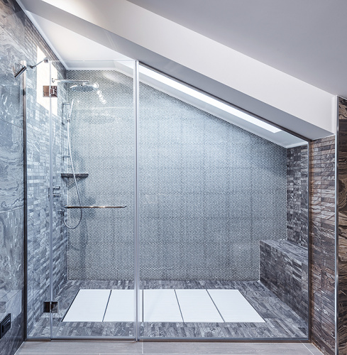 Душевая перегородка прямая