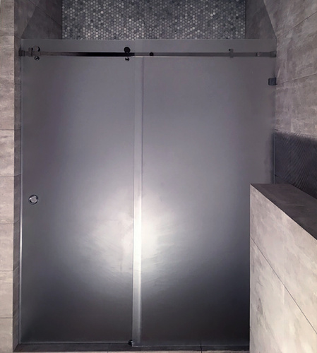 Душевая перегородка с раздвижной дверью