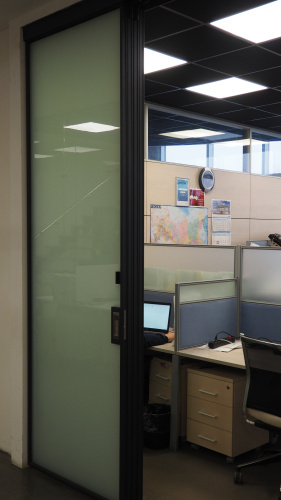 Дверь раздвижная в раме