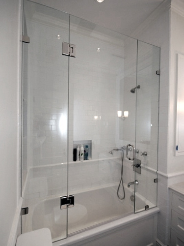 Душевая перегородка прямая