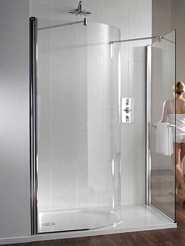 Две шторки в душ