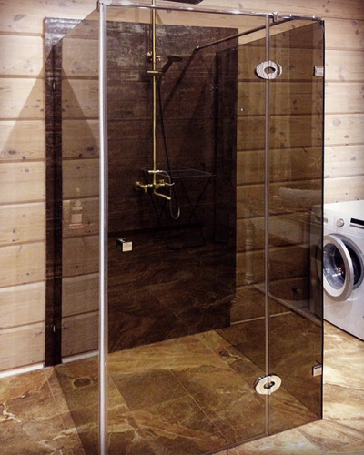 Душевая перегородка П-образная