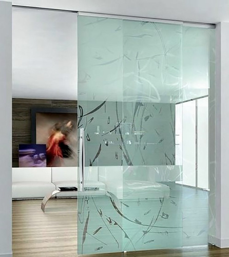 Двери сдвижные двойные