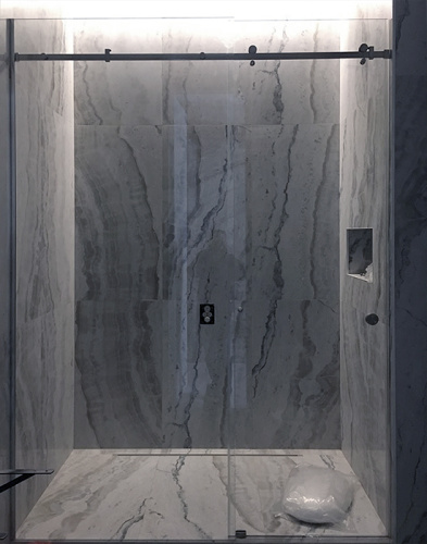 Душевая перегородка с раздвижной дверью