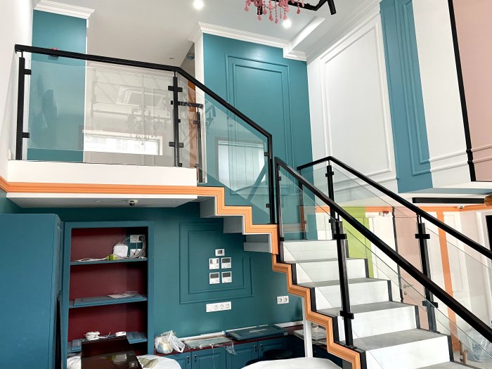 Ограждения лестниц нестандартные, изготовление на заказ