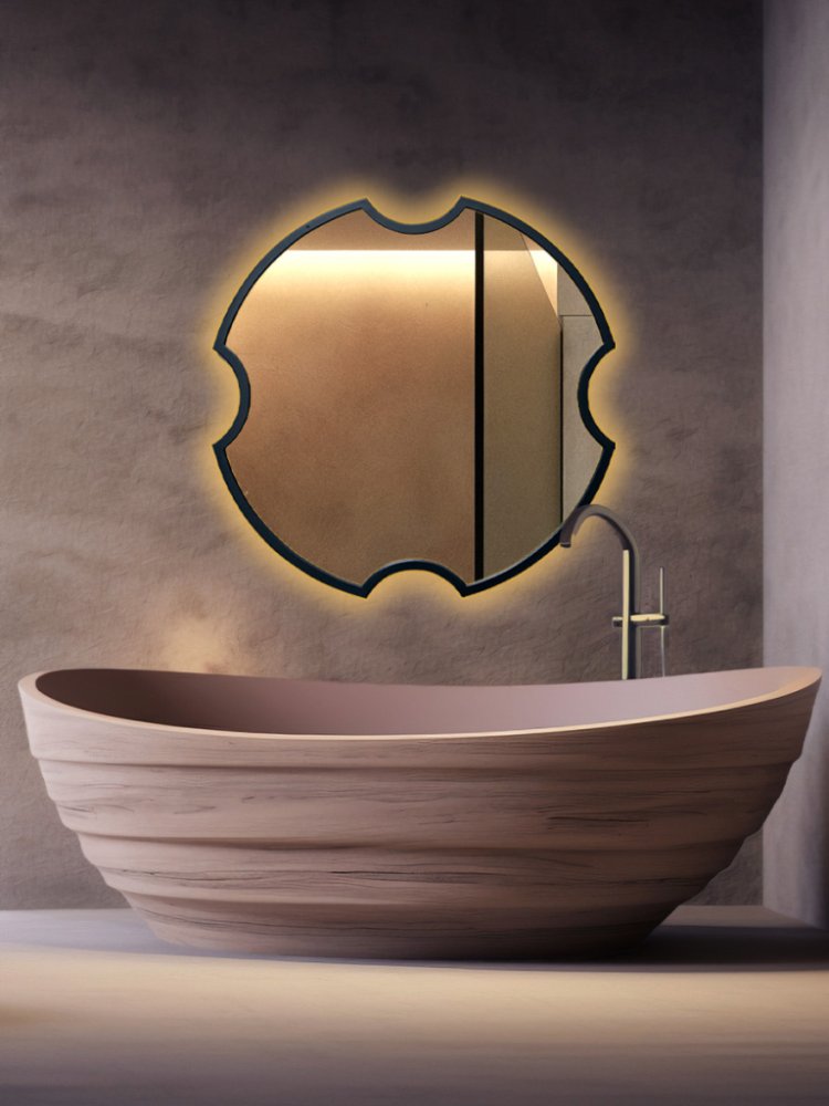 Зеркало GRAVITY в раме с подсветкой