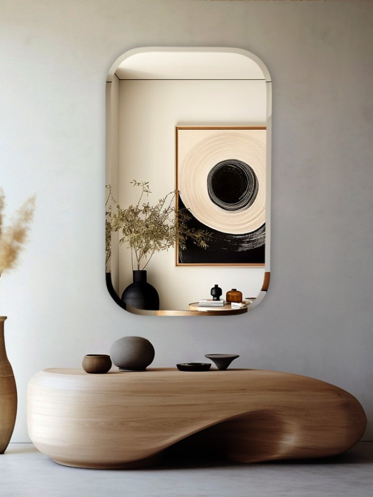 Зеркало Смартфон с фацетом с подложкой