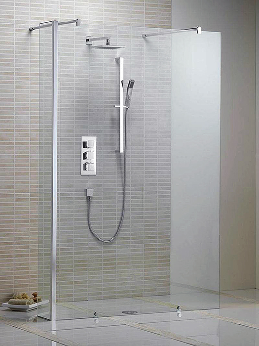 Две шторки в душ