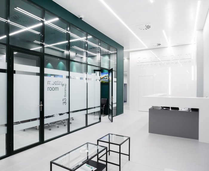 Перегородка рамная с рисунком