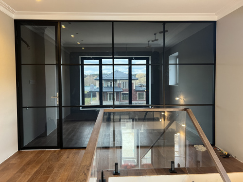 Перегородки с двойным остеклением