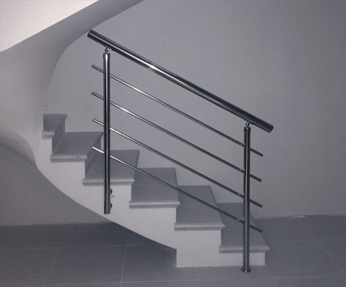 Ограждения ригельные с торцевым креплением