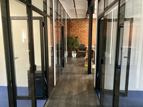 Перегородки с двойным остеклением