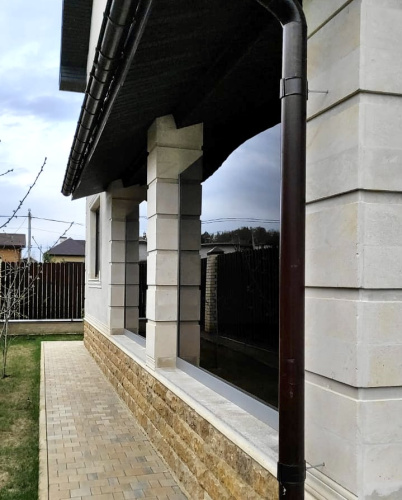 Ограждения балконов и террас на профиле без поручней