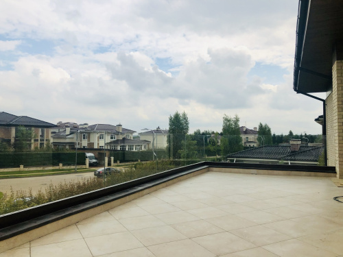 Ограждения балконов и террас на профиле без поручней