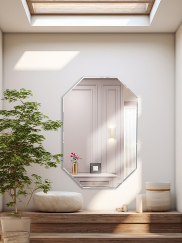 Зеркало Восьмиугольник с подсветкой