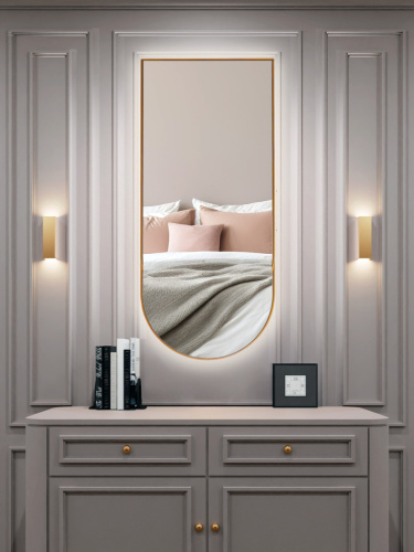 Зеркало Арка в раме с подсветкой