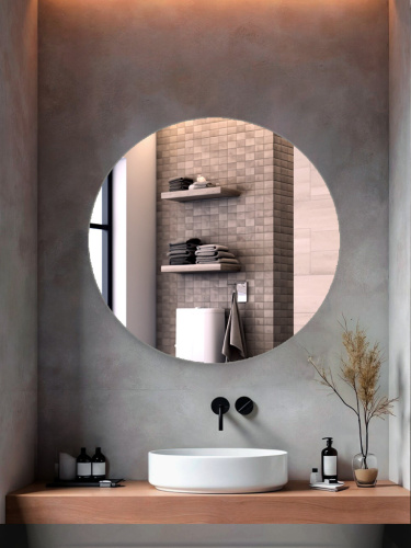 Зеркало круглое с подсветкой