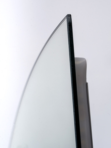 Зеркало полукруг с лицевой подсветкой