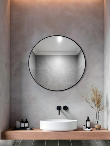 Зеркало Круглое в тонкой раме (Frame Elegant)