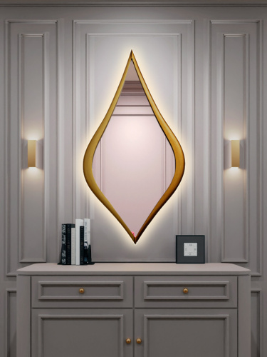 Зеркало Candle в раме с подсветкой