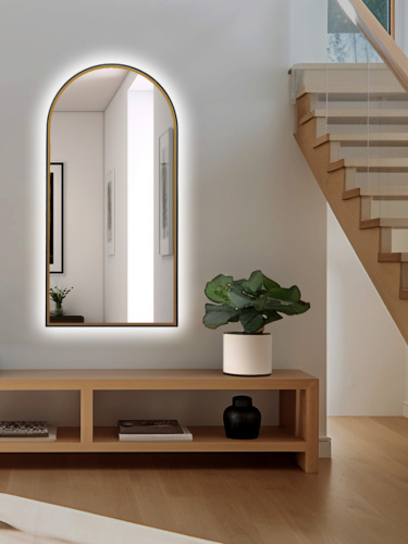 Зеркало Арка в раме с подсветкой