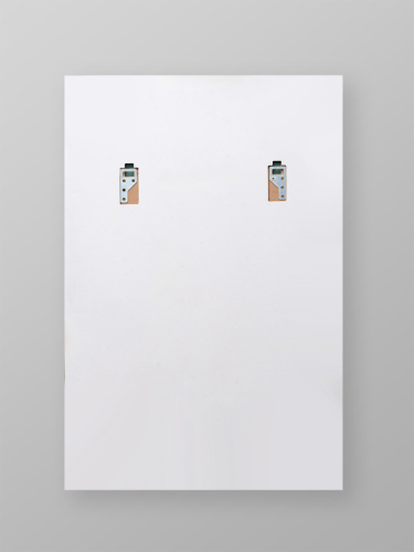 Зеркало прямоугольное с фацетом с подложкой