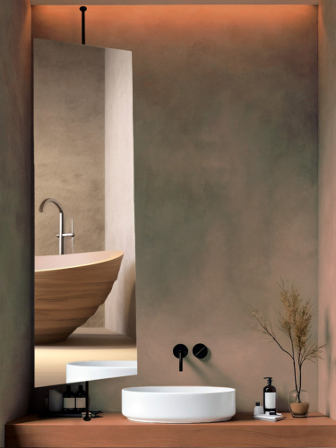 Зеркало поворотное с подсветкой