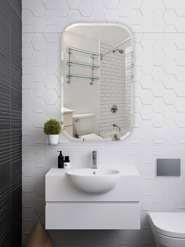 Зеркало Смартфон с фацетом с подложкой