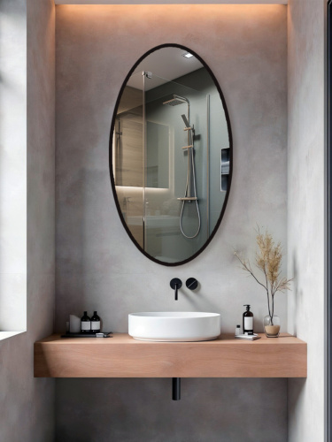 Зеркало Овал в раме