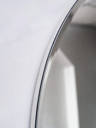 Зеркало круглое с фацетом c подложкой